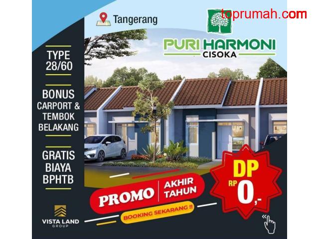 Rumah Subsidi & Komersial di Puri Harmoni Cisoka Tangerang MD794