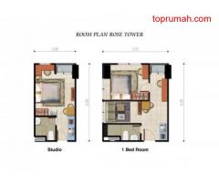 APARTEMEN DIJUAL: NEW !! B-RESIDENCE APARTMENT TAHAP-2 ROSE TOWER