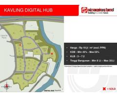 Kavling Siap Bangun Digital Hub di BSD City
