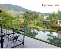 Sewa Villa Di Puncak Sebelum Kota Bunga Hanjawar View Danau Dan Pegunungan Fasilitas Lengkap