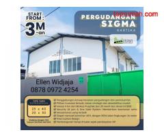 Gudang Gunung Sindur Serpong Sigma Kartika green warehouse (SHM)