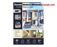 Rumah Dijual 2 Lantai Siap Huni di Klayatan Sukun Kota Malang