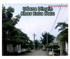 Rumah Siap Huni Pojok Jl poros Utama kota batu sejalur Wisata Jatim Park 3 kota Batu Lokasi dan View