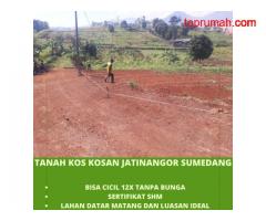 Tanah Sumedang Jatinangor,5 Menit dari Kampus UNPAD,SHM