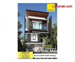 Dijual Rumah Baru Citraland Surabaya Area Eastwood - woodland - Alam Hijau - Modern Minimalis SMART 